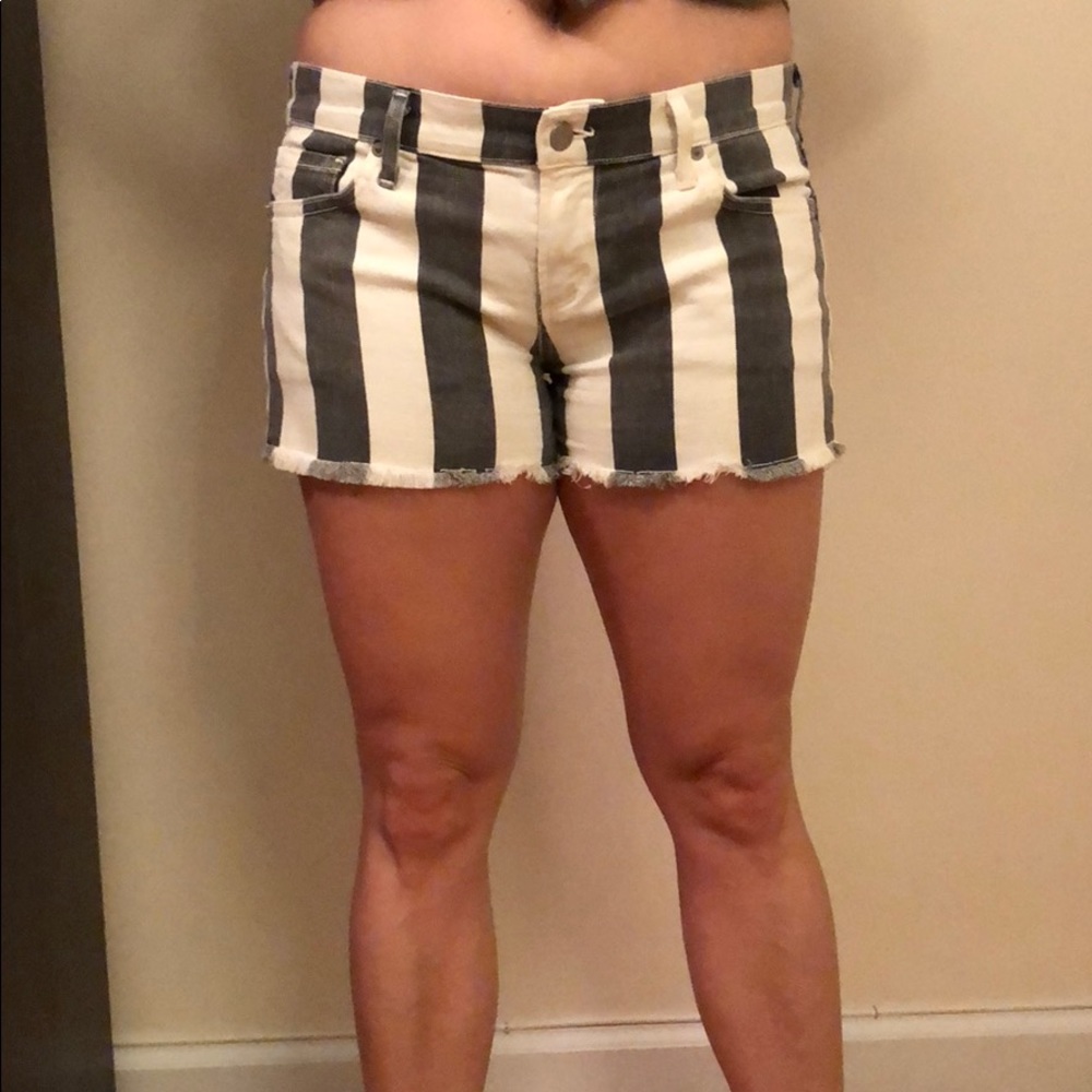 Citizen Of Humanity two-tone Jean Shorts - 28